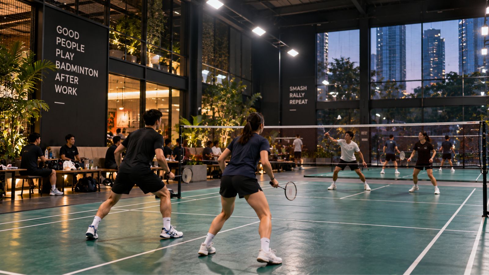 Badminton Fun Match